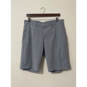 Travis Mathew Mens Size 33 Golf Casual Walking Shorts Heather Gray  Flat Front